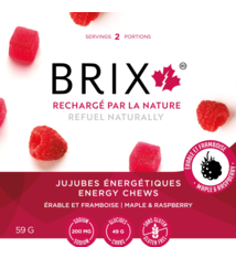Brix Maple Chew Case (12) - Raspberry