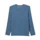 Vuori Men's Long Sleeve Strato Tech Tee - Pool Blue Heather