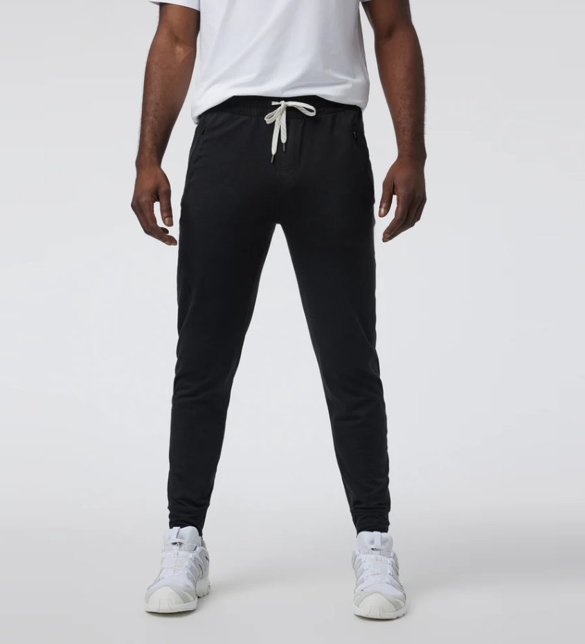 Vuori Men's Ponto Performance Jogger - Black Heather
