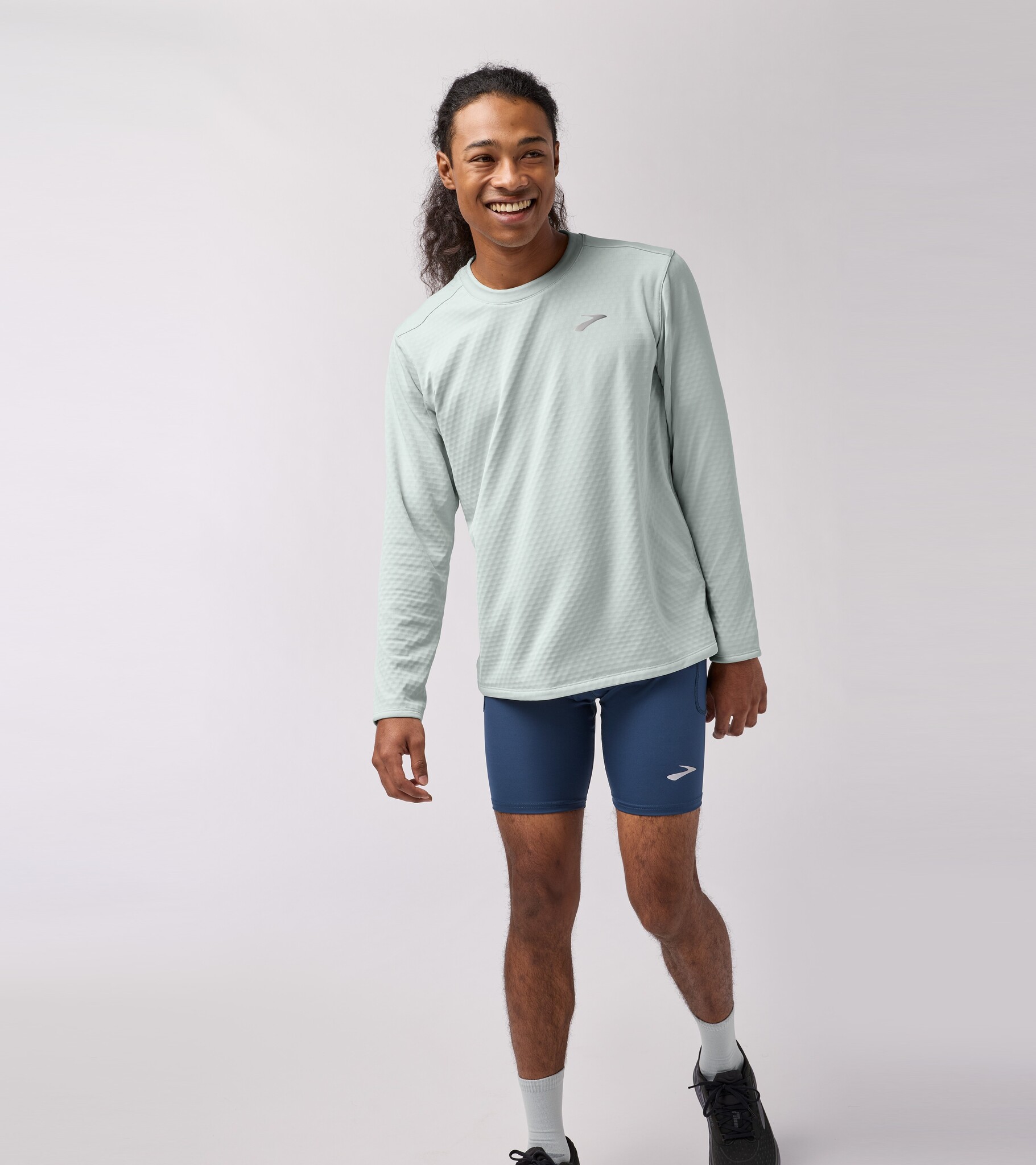 Brooks Men's Notch Thermal Long Sleeve 3.0