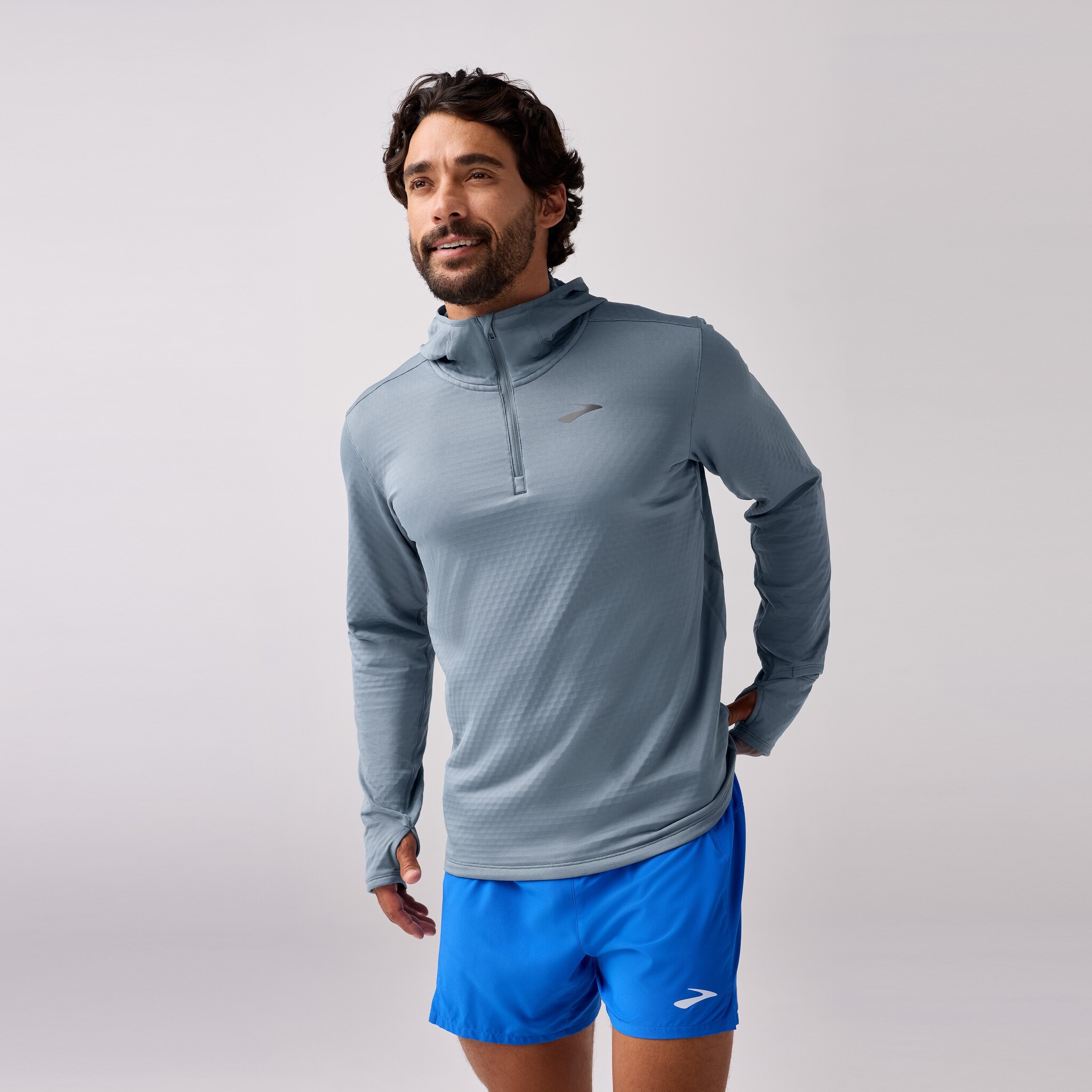Brooks Men's Notch Thermal Hoodie 3.0
