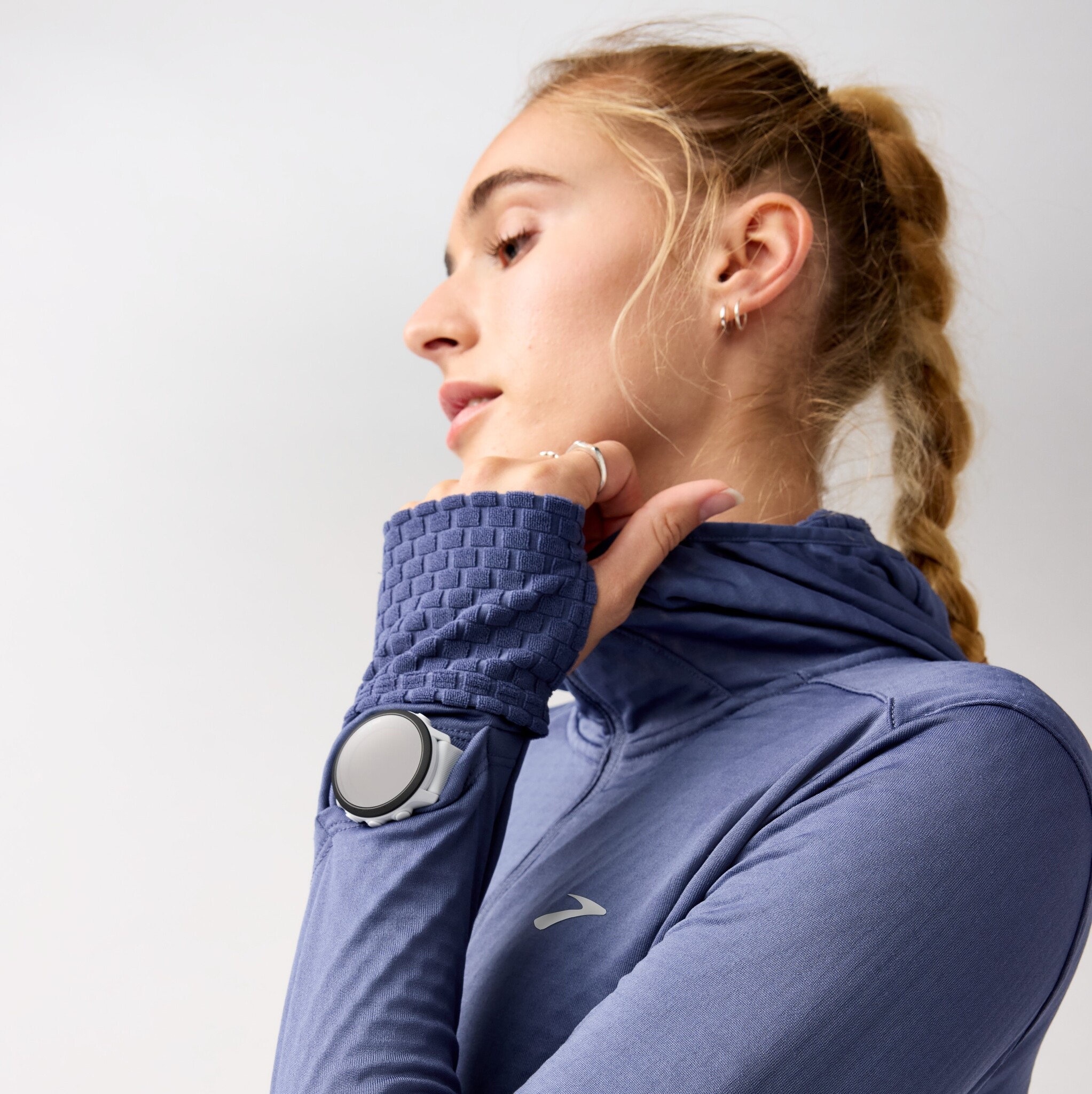 Brooks Women's Notch Thermal Hoodie 3.0
