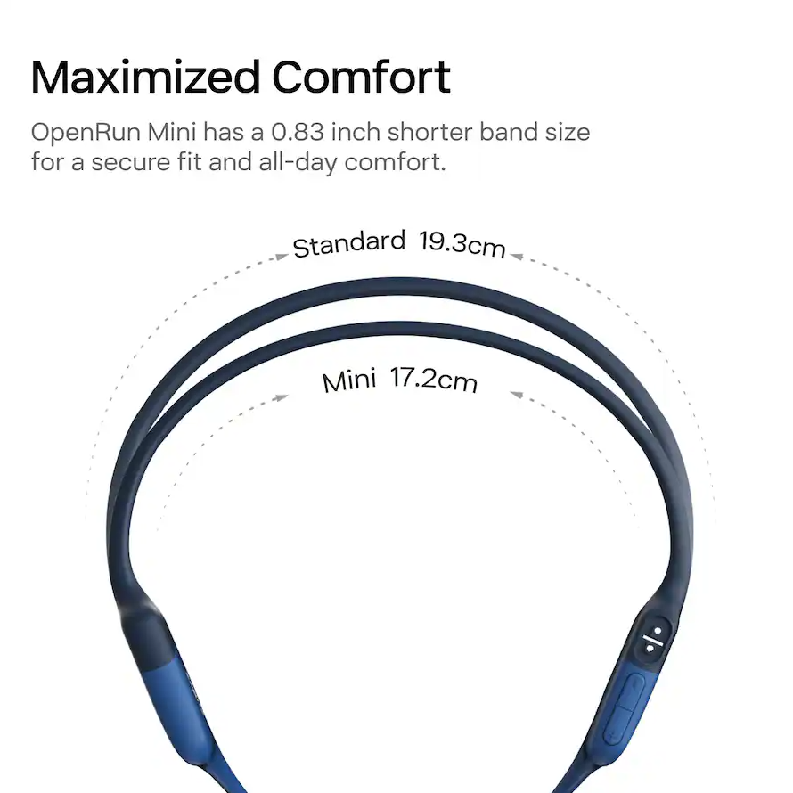 Shokz OpenRun Mini Headphones - Black