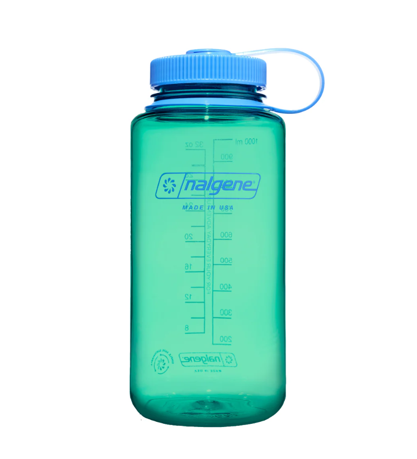 Nalgene 32oz Wide Mouth Sustain Bottles - Pastel Green