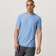 Vuori Men's Strato Tech Tee - Isle Blue Heather