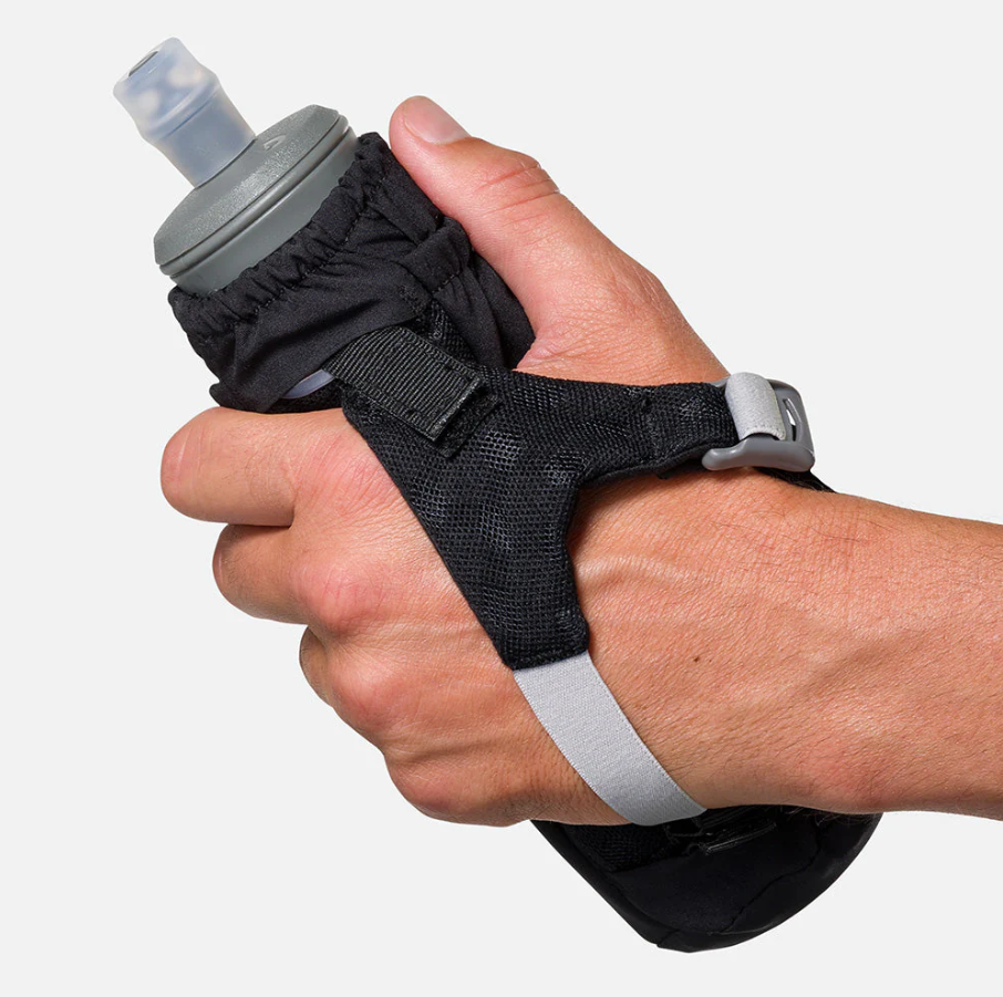 Nathan Pinnacle 14oz Soft Flask - Fuschia/Reflective Silver