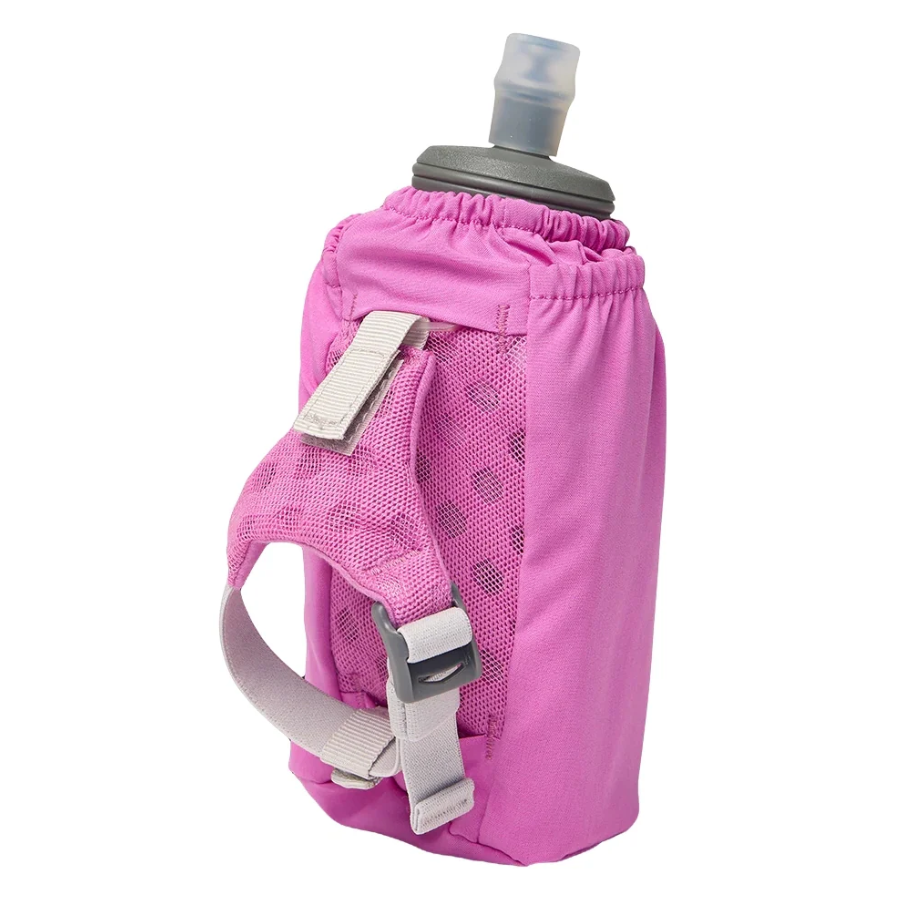Nathan Pinnacle 18oz Soft Flask - Fuschia/Reflective Silver