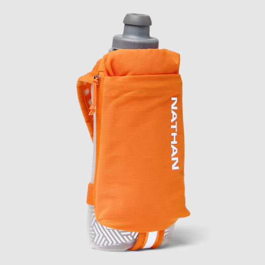 Nathan SpeedDraw 2.0 Insulated 18oz. - Orange Blaze/Reflective Silver