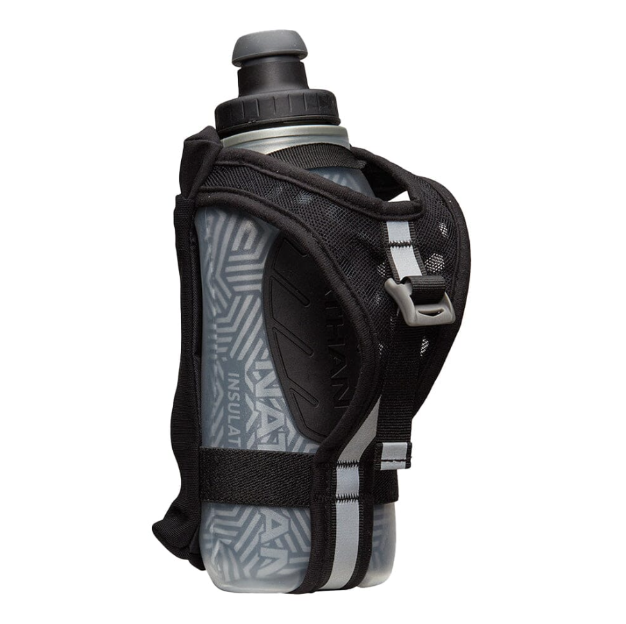 Nathan SpeedDraw 2.0 Insulated 12oz. - Black/Reflective Silver