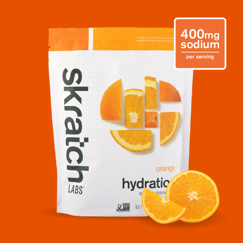 Skratch Labs Hydration Sport Drink Mix - Orange (454g)