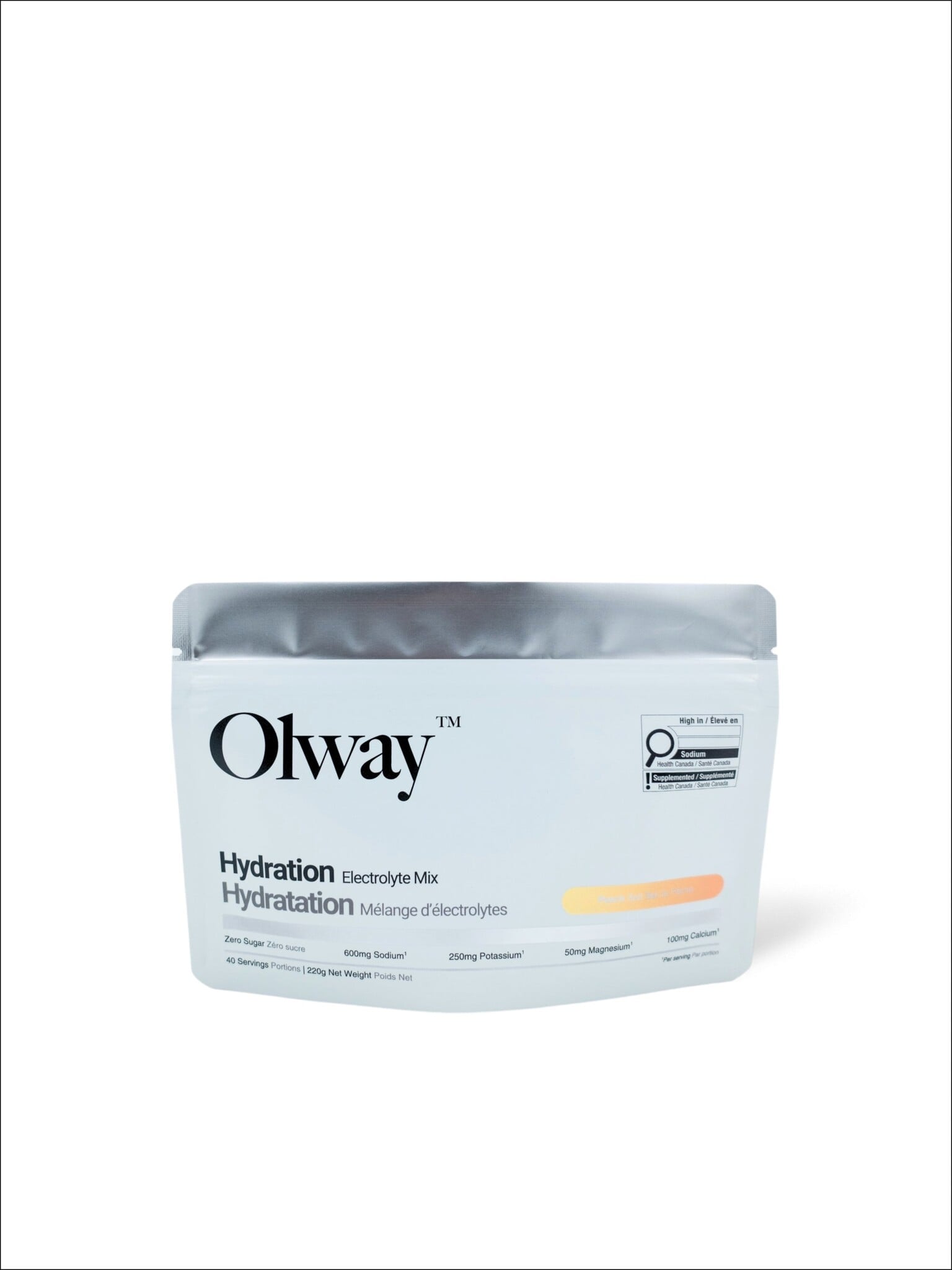 Olway Hydration Electrolyte Mix - Peach Salt  (220g)