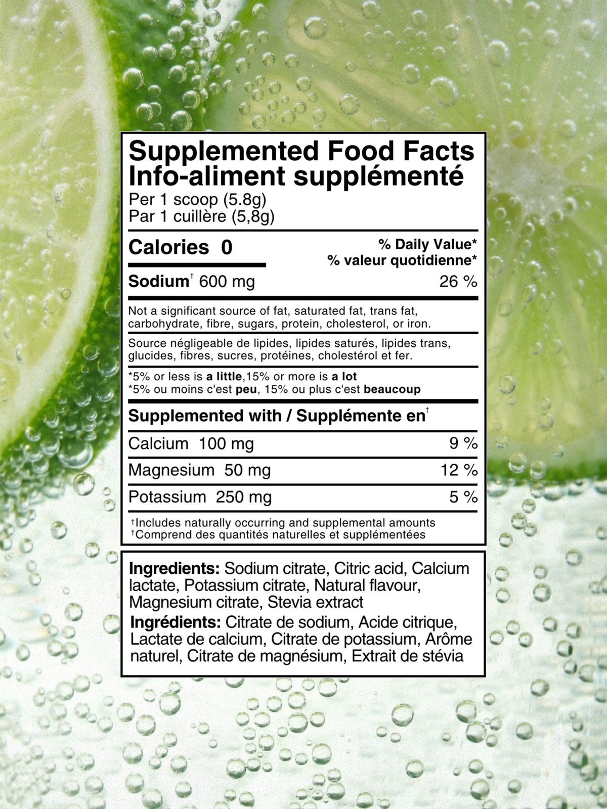 Olway Hydration Electrolyte Mix - Lime Salt  (232g)