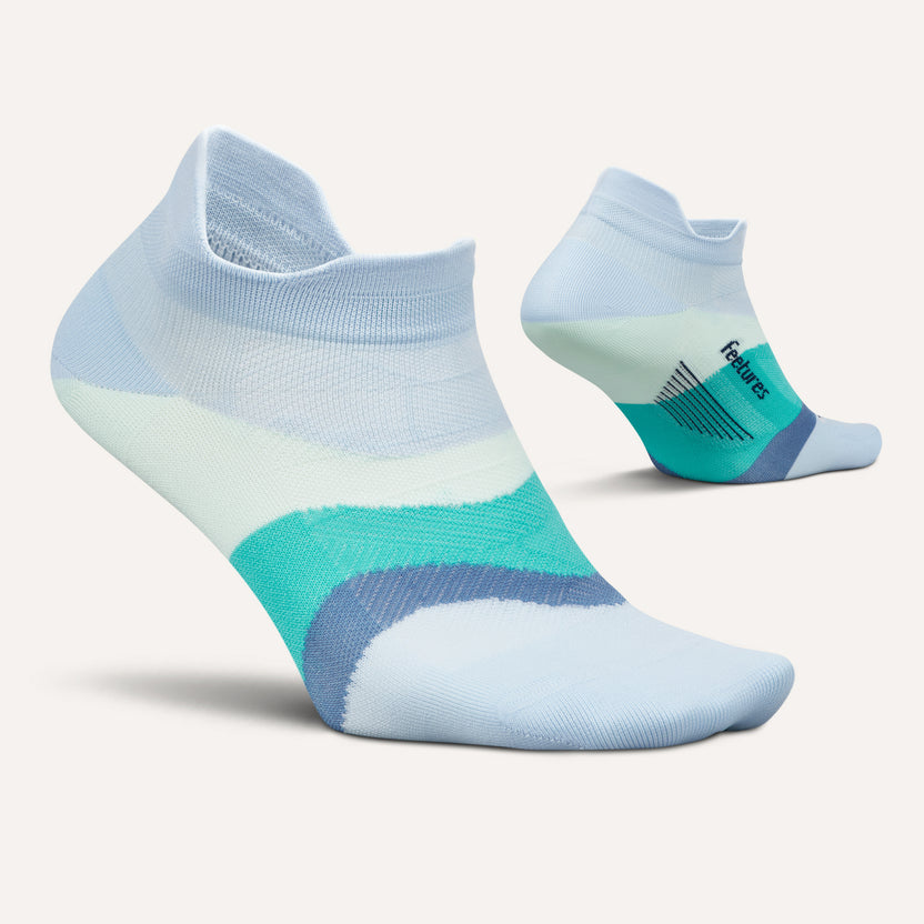 Elite Light Cushion No Show Tab -Glacier Mist