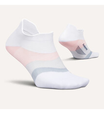 Elite Light Cushion No Show Tab - White Rose
