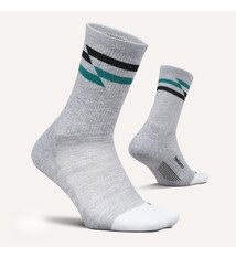 Feetures Elite Max Cushion Mini Crew - Grey Track