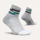 Feetures Elite Max Cushion Quarter - Grey Track