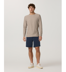 Men's Long Sleeve Strato Tech Tee - Acorn Heather