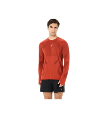Men's Road Seamless Long Sleeve - Singed Red