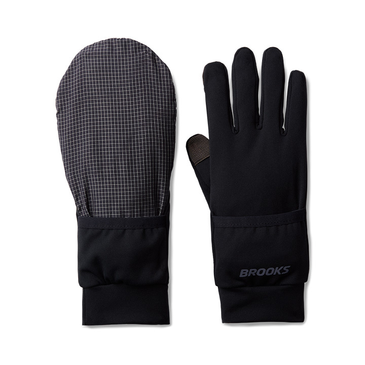 Momentum Thermal Hybrid Glove - Black