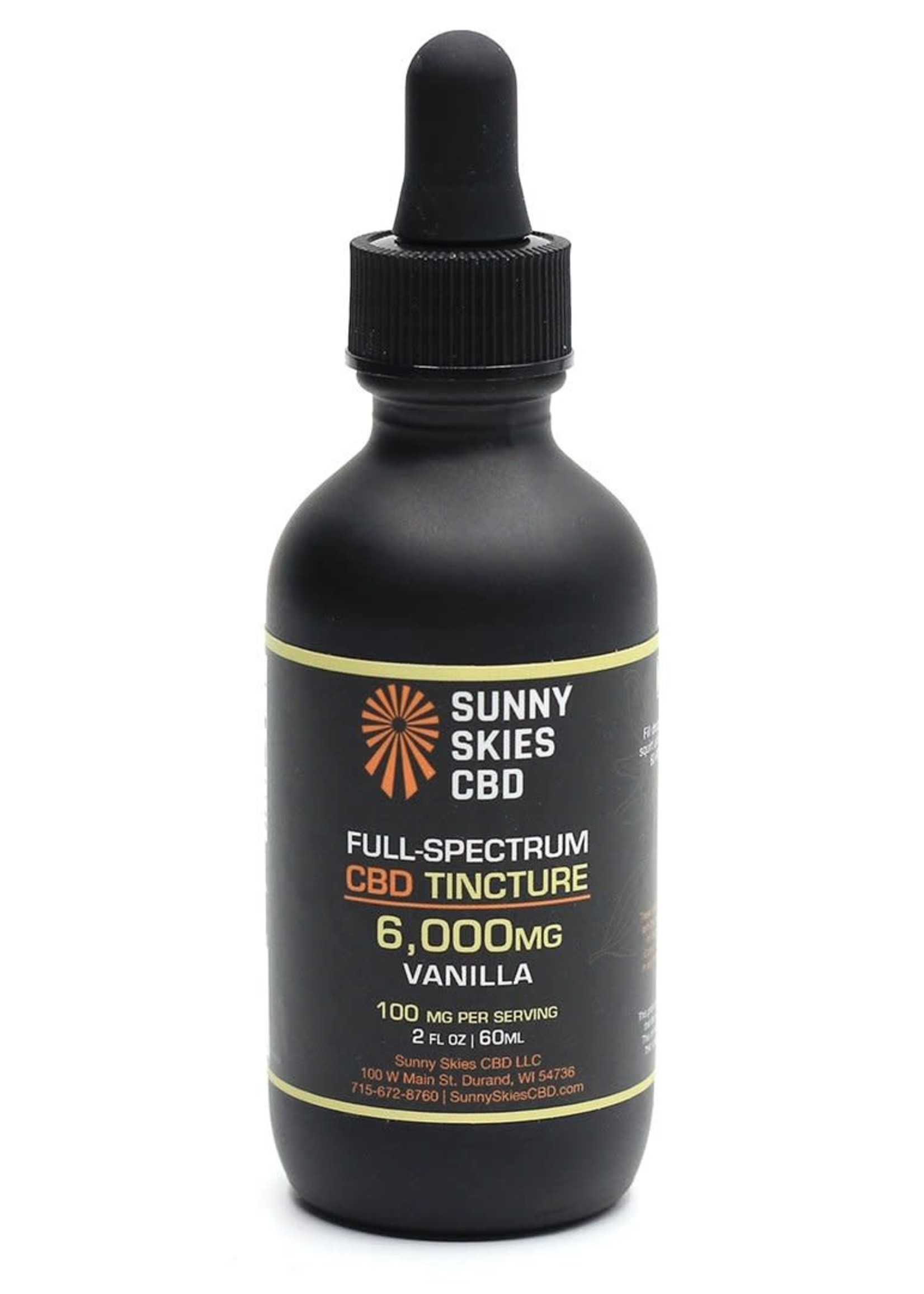 Sunny Skies CBD sunny skies tinctures