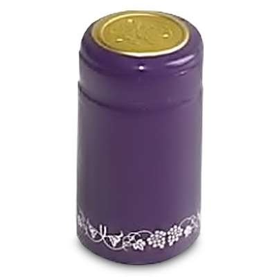PVC Capsules (30 count) - Purple with Silver Grapes PVC Capsules (30 count) - Purple with Silver Grapes
