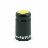 PVC Capsules (30 count) - Black with Silver Grapes