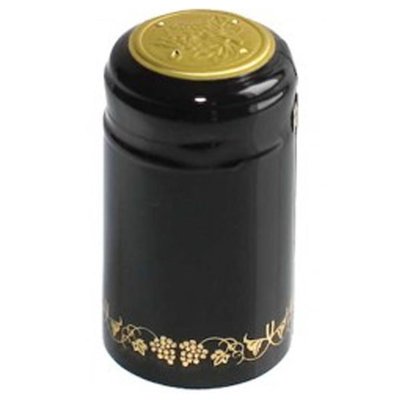 PVC Capsules (30 count) - Black with Gold Grapes PVC Capsules (30 count) - Black with Gold Grapes