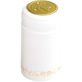 PVC Capsules (30 count) - White with Gold Grapes