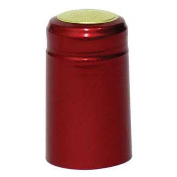PVC Capsules (30 count) - Metallic Red
