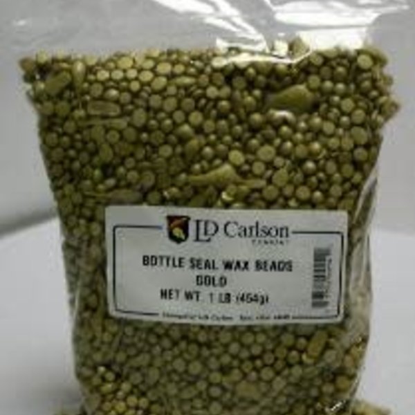 Gold Bottle Seal Wax Beads