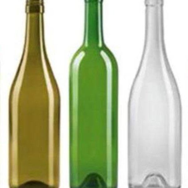 750 mL Assorted Recycled Bottles (non-screw top), 12/Case