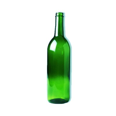 750mL Champagne Green Claret/Bordeaux Flat Bottom Bottles, 12/Case 750mL Champagne Green Claret/Bordeaux Flat Bottom Bottles, 12/Case