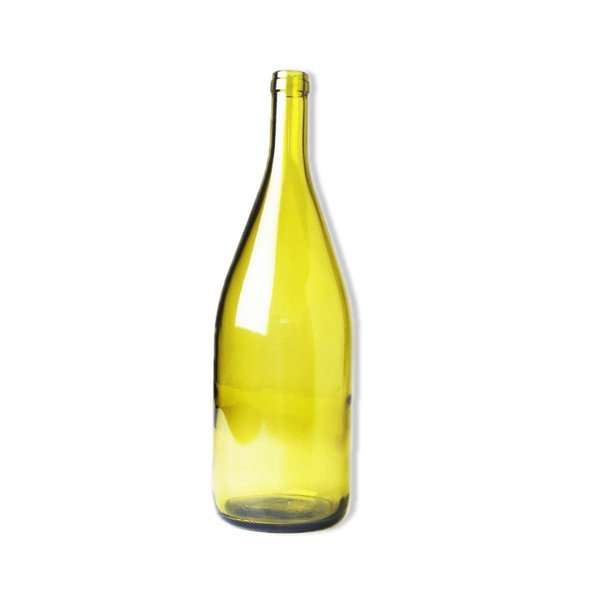 1.5 Liter Dead Leaf Green Magnum Burgundy Bottles, 6/Case