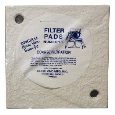 Buon Vino Super Jet Filter Pads - #1 Coarse - 3 Pack Buon Vino Super Jet Filter Pads - #1 Coarse - 3 Pack