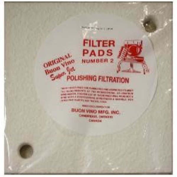 Buon Vino Super Jet Filter Pads - #2 Polishing - 3 Pack