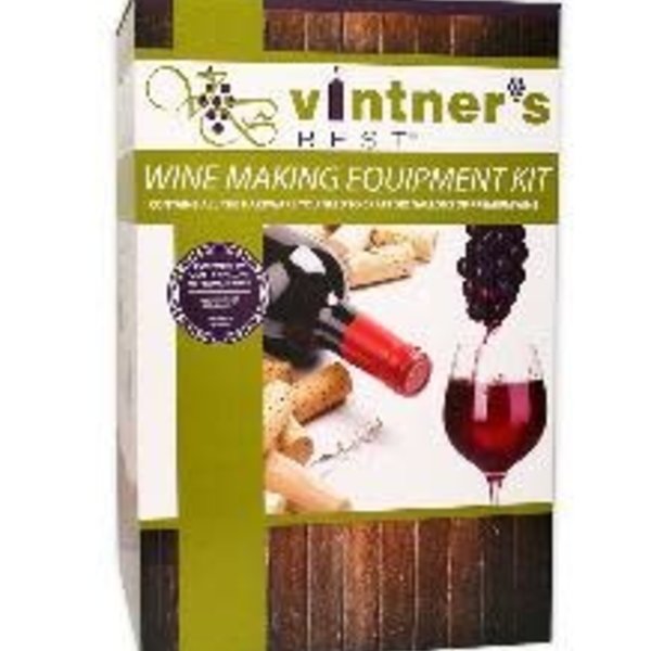 Vintner's Best Wine Equipment Kit w/Double Lever Corker