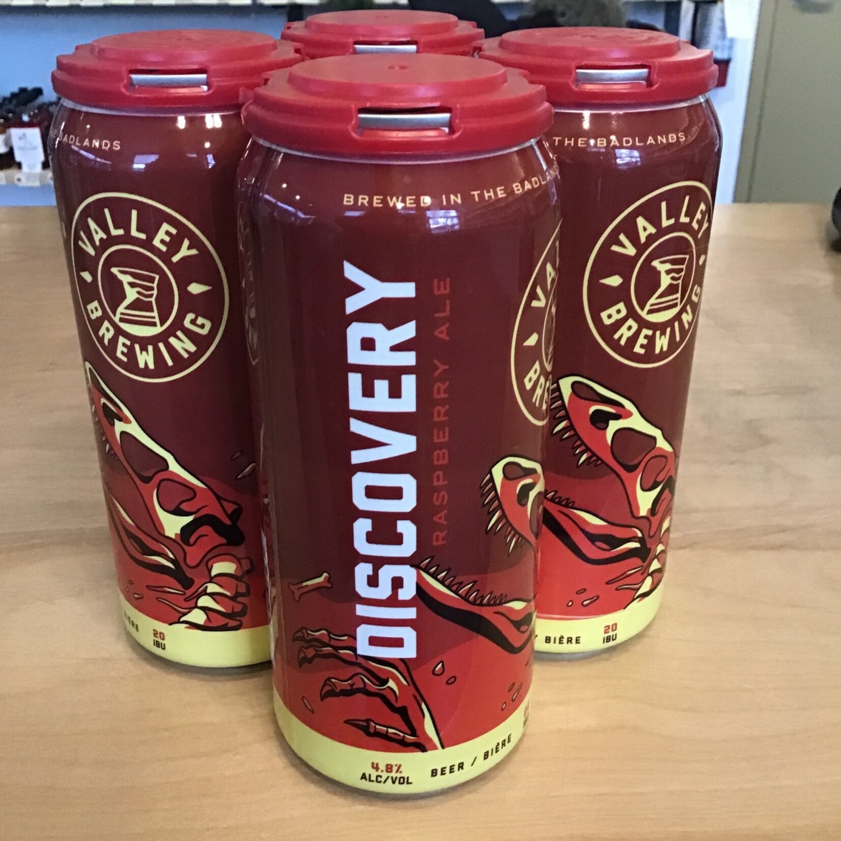 Valley Brewing 'Discovery' Raspberry Wheat Ale, Valley 4x473ml 4.8%