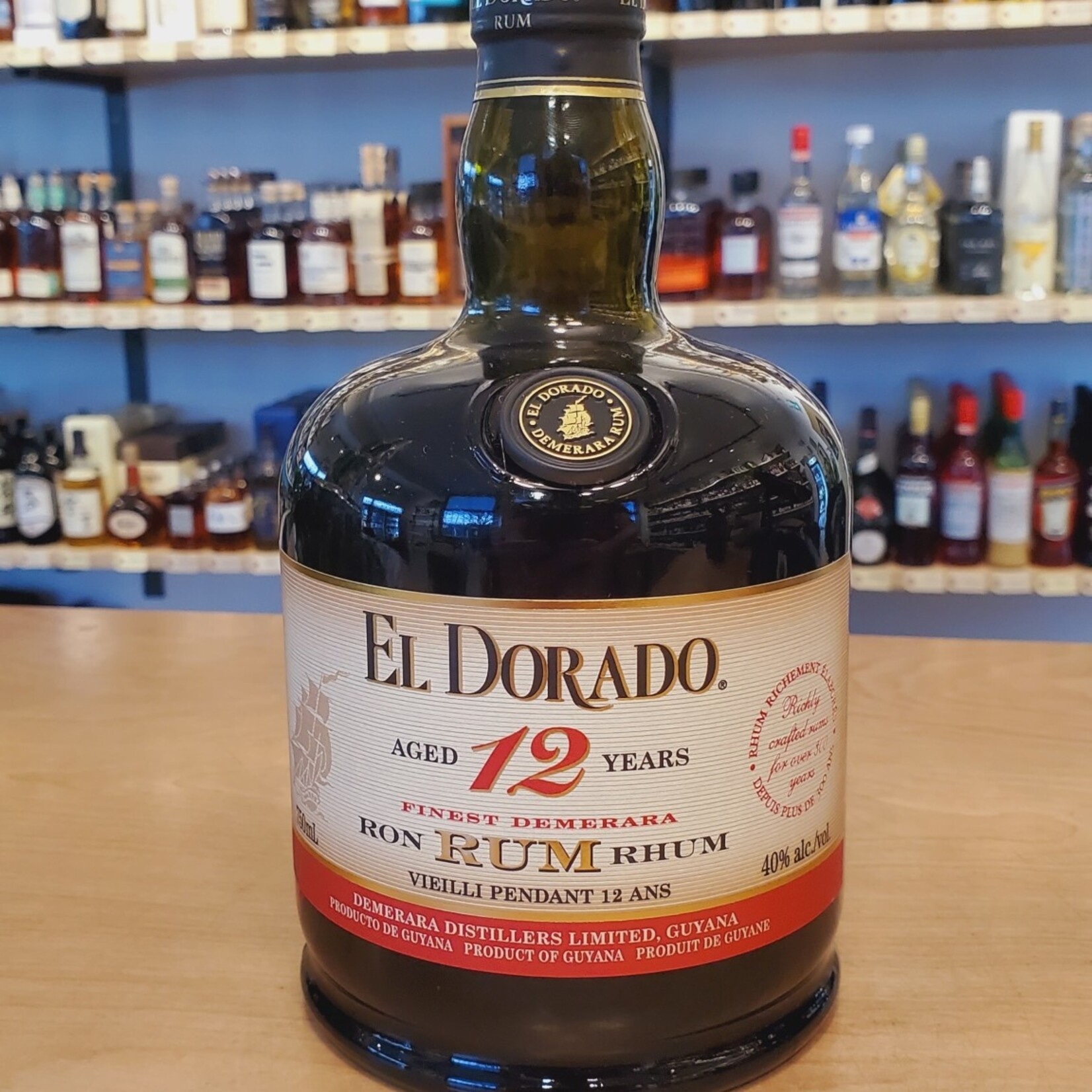El Dorado El Dorado, 12 Year Old Rum 750ml 40.0%