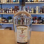 El Dorado El Dorado, Demerara White Rum Aged 3 Years 750ml 40.0%