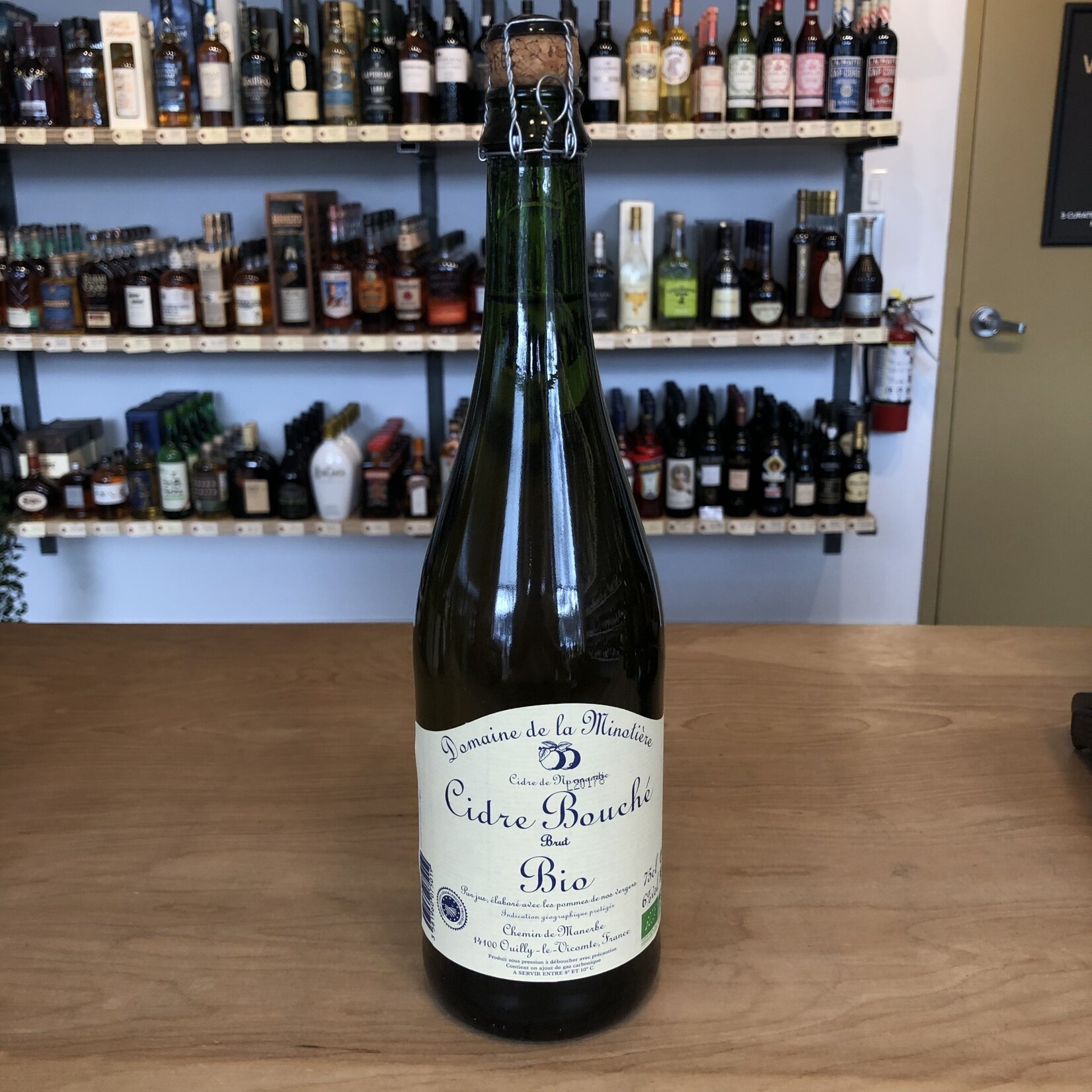 'Cidre Bouche Bio' Normandy Cider , Minotiere 750ml 5%