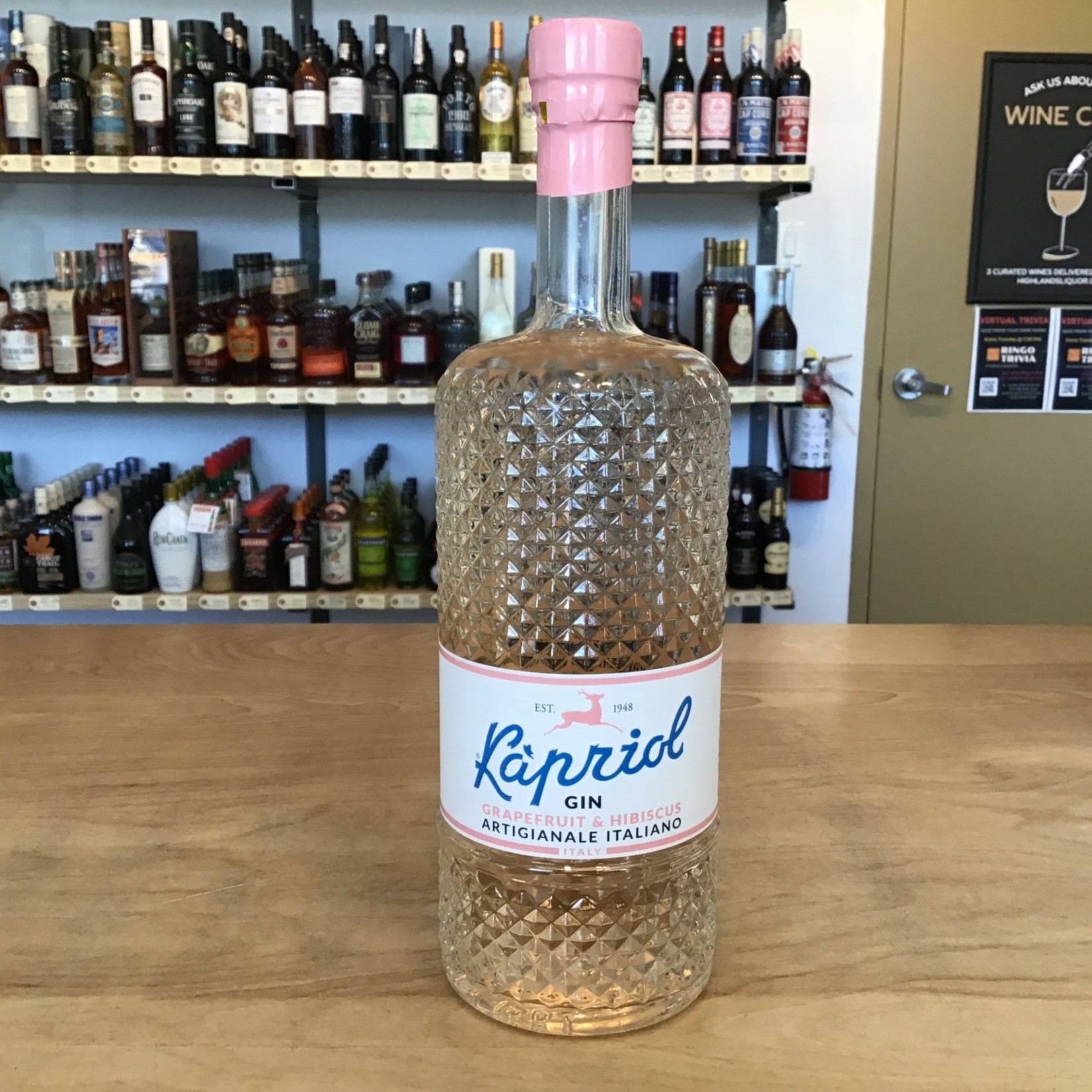 Kapriol, Grapefruit & Hibiscus Gin 700ml 40.7%