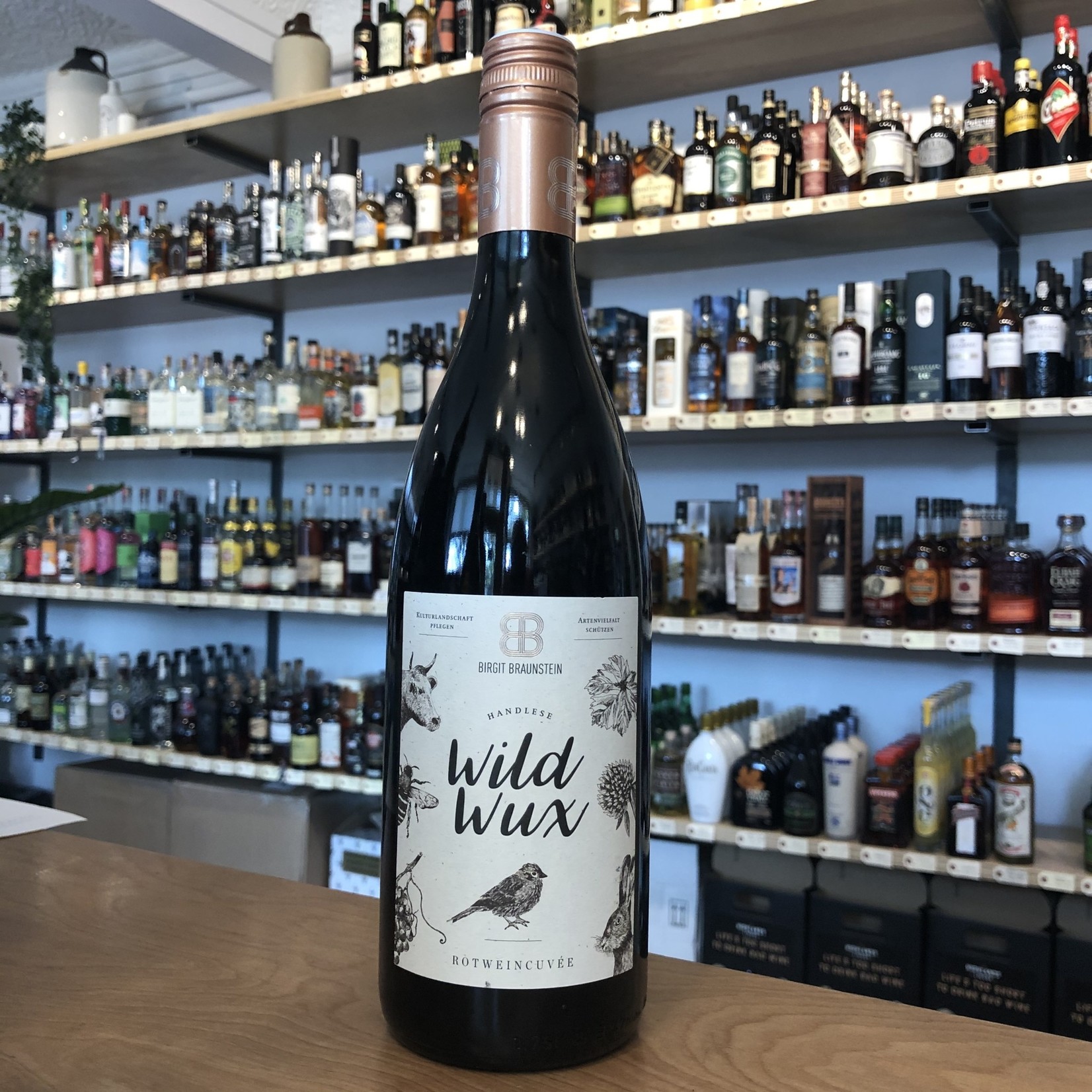 Birgit Braunstein Birgit Braunstein ,'Wild Wux'  Zweigelt/Blaufrankish/St. Laurent 750ml 13.5%