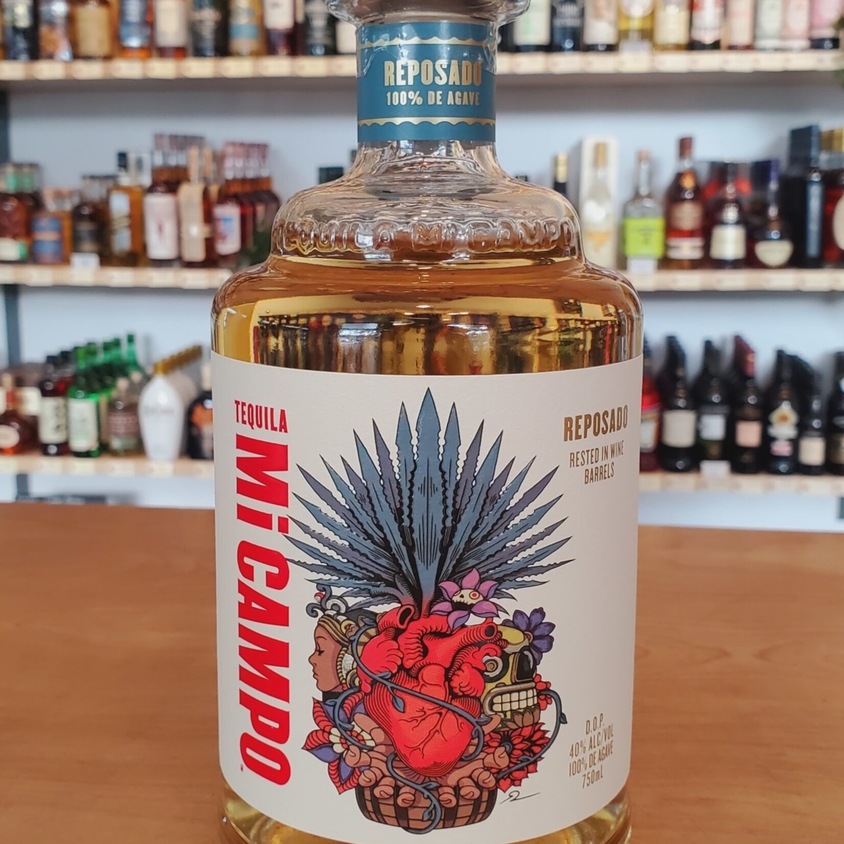 Mi Campo Mi Campo, Tequila Reposado 750ml 40.0%