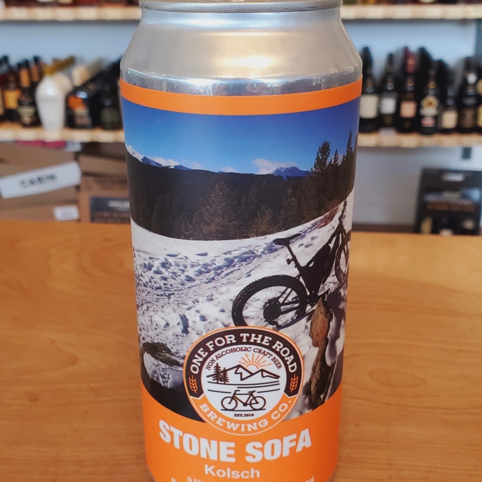 One for the Road 'Stone Sofa' Non-Alcoholic Kolsch, One for the Road 473ml 0.5%