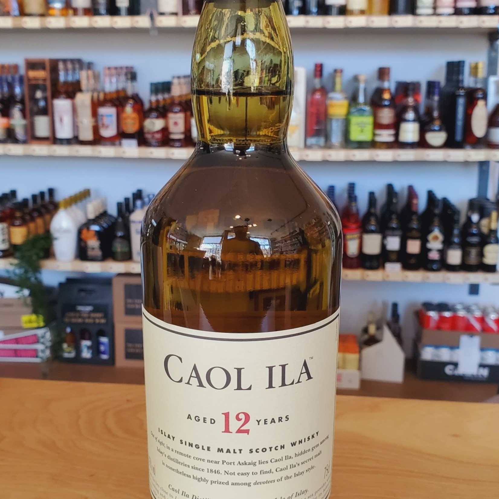Caol Ila 12 year Single Malt Scotch 750ml 43%