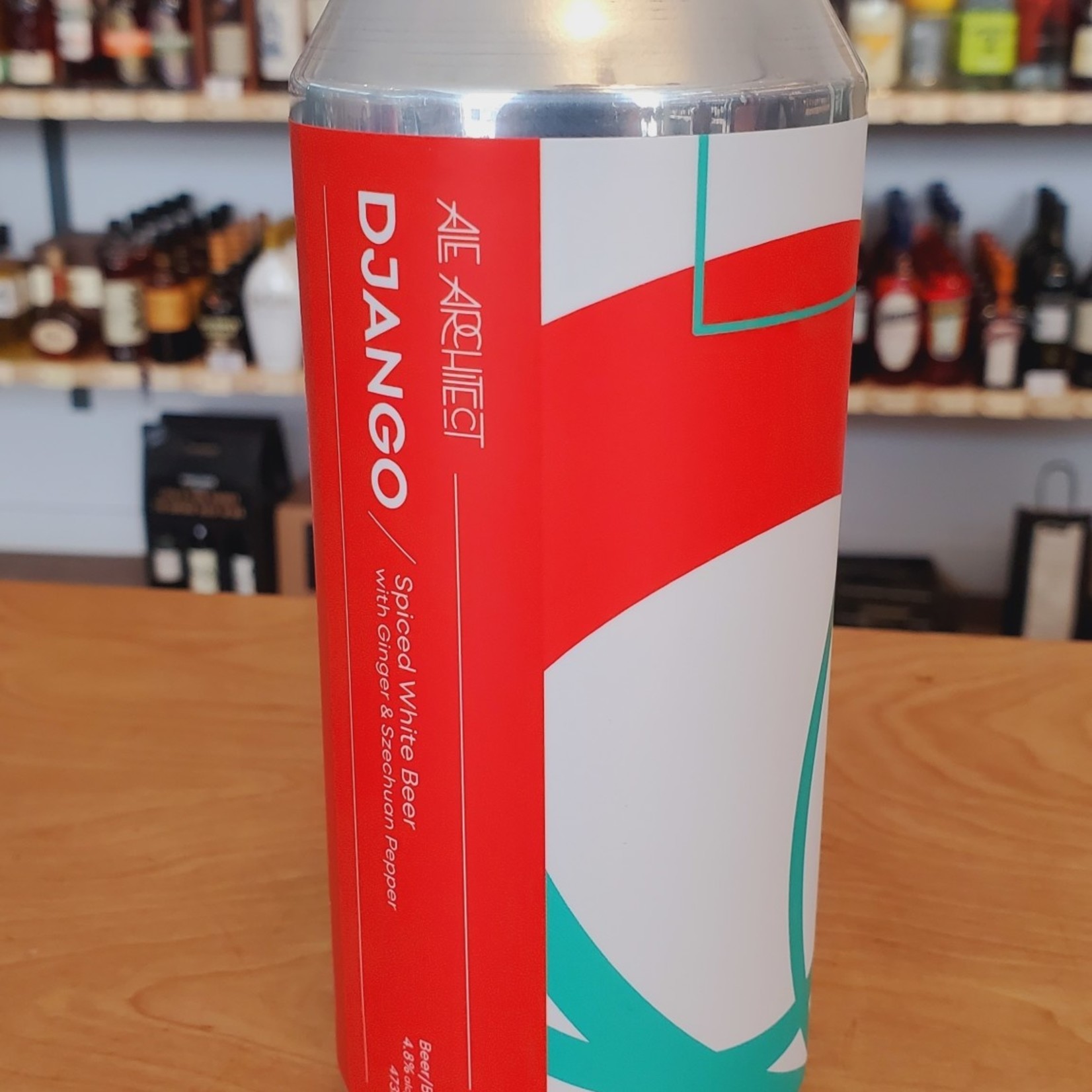 Ale Architect 'Django' Ginger & Szechuan Pepper White Ale, Ale Architect 473ml 4.8%