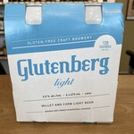 glutenberg Gluten free Light Lager, Glutenberg 4x473ml 3.5%