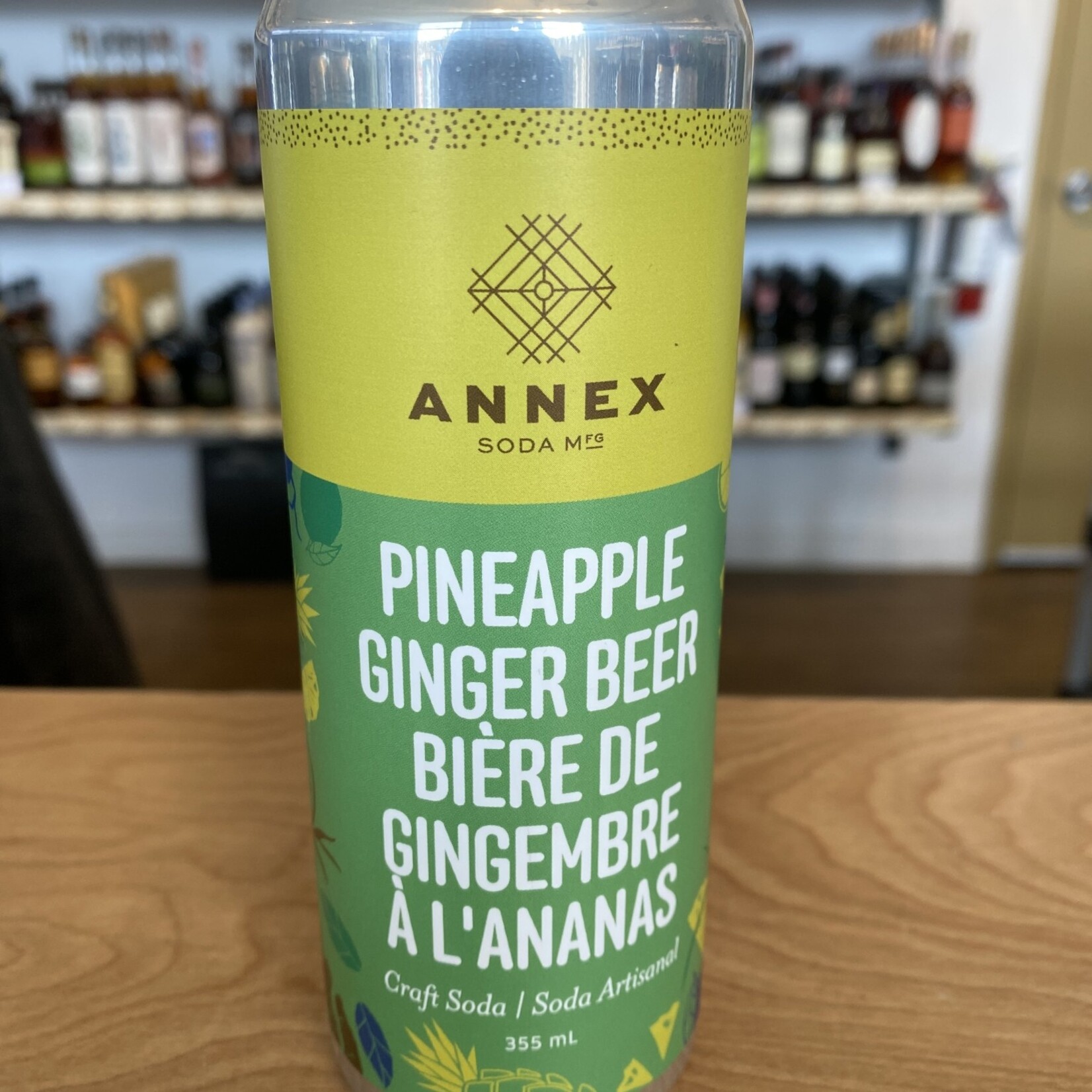 Annex Ale Project Annex Soda, Pineapple Ginger Beer 355ml Non-Alcoholic