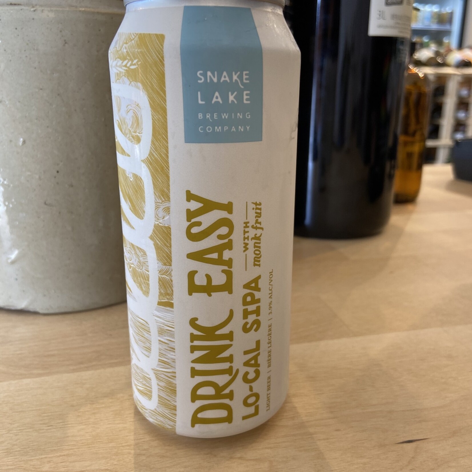 Snake Lake 'Drink Easy' Lo-Cal Session IPA, Snake Lake 473ml  3.9%