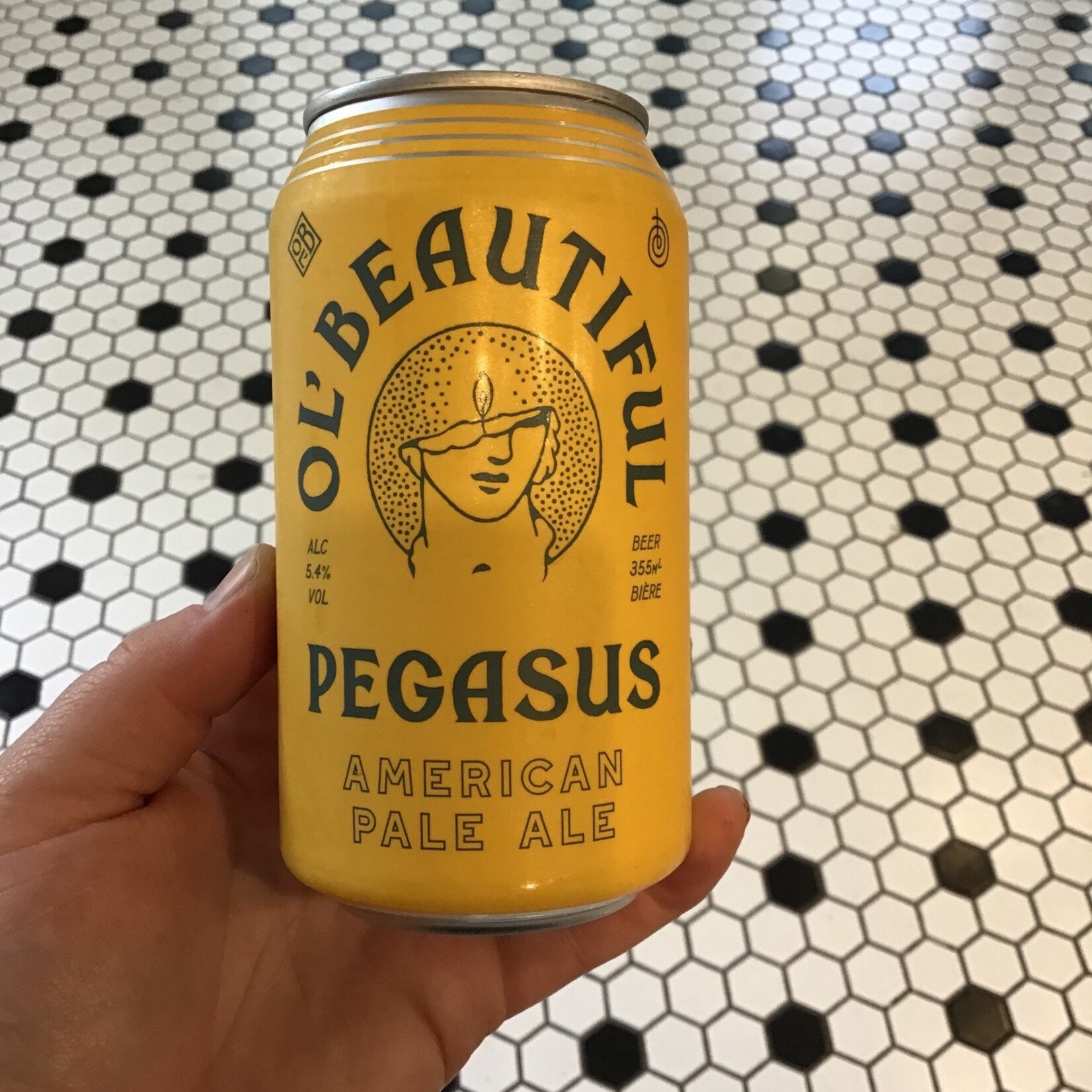 Ol' Beautiful Brewing 'Pegasus' Pale Ale, Ol' Beautiful 6355ml 5.4%